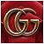 Borsa a mano in pelle Gucci GG Marmont Rosso - vista 6