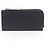 Monedero de cuero negro Gucci