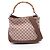 Borsa 2-Way Gucci Bamboo Marrone Rosa