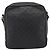 Borsa Messenger Gucci con zip frontale in pelle Guccissima Medium Nero - vista 2