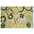 Louis Vuitton Pareo Voile di Cotone Monogram Flowers Marrone Bianco Giallo - vista 5