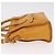 Céline Celine Luggage Smooth Leather Nano Giallo - vista 4
