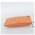 Bulgari Bvlgari Serpenti Cabochon Handyhalter mit diagonaler gesteppter Lederkette Orange - Ansicht 4
