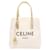 Céline Celine Horizontal Cabas Tote Bag Weiß Golden  - Ansicht 1