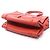 Céline Borsa Celine Luggage Mini Shopper Rosso - vista 7