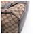 Céline Borsa Boston Mini Celine Macadam Marrone Beige - vista 7