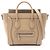 Céline Borsa a mano Celine Luggage Nano Shopper Beige