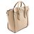 Céline Borsa a mano Celine Luggage Nano Shopper Beige - vista 2