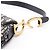 Borsa Saddle Christian Dior blu navy e beige - vista 6