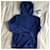 Juicy Couture Blue Velour Zip-Up Hoodie  - view 6