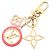 Accessorio Charm Portefeuille Louis Vuitton Color Line Rosa D'oro