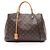 Borsa tote Montaigne GM Louis Vuitton Marrone
