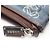 Borsa a Spalla Loewe Anagram Marrone Blu - vista 10