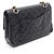 Borsa a Spalla Chanel Matelassé Double Flap Nero - vista 2