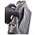 Borsa a Spalla Chanel Matelassé Double Flap Nero - vista 6