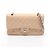 Borsa a tracolla Chanel Matelassé Double Flap Beige