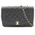 Borsa a Spalla Chanel Matelassé Diana Flap Nero