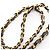 Borsa a Spalla Chanel Matelassé Diana Flap Nero - vista 11