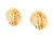 Orecchini a clip Chanel Matelassé a forma di diamante D'oro - vista 2