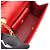 Borsa a Spalla Chanel Matelassé Nero Rosso - vista 3