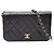 Timeless Borsa a tracolla Chanel Matelassé Full Flap Nero
