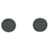 Orecchini a clip con logo CHANEL Nero Argento