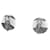 Orecchini a clip con logo CHANEL Nero Argento - vista 2