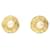 Orecchini a clip placcati in oro Chanel Bianco D'oro  - vista 1