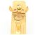 Barrette Chanel placcata oro Beige - vista 3