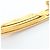 Barrette Chanel placcata oro Beige - vista 4