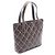Borsa Tote Chanel Wild Stitch Marrone - vista 2