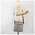 LOEWE Schultertasche Canvas Grau Silber Auth 191354 Braun - Ansicht 24