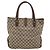 Borsa a mano GUCCI GG Canvas Beige Oro 145818 Auth mr2688 D'oro - vista 3