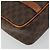 Céline Borsa CELINE Macadam Canvas PVC Pelle Marrone Oro Auth mr2661 D'oro - vista 11