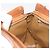 Céline Borsa CELINE Macadam Canvas PVC Pelle Marrone Oro Auth mr2661 D'oro - vista 21