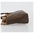 Céline Borsa CELINE Macadam Canvas PVC Pelle Marrone Oro Auth mr2661 D'oro - vista 5