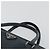 Borsa Business PRADA in pelle Saffiano Blu Navy Argento Auth ka5145 - vista 8