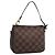 LOUIS VUITTON Damier Ebene Trousse Make Up Pouch N51982 LV Auth 188242A