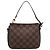 LOUIS VUITTON Damier Ebene Trousse Make Up Pouch N51982 LV Auth 188242A - vista 13