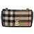Borsa a Spalla BURBERRY Nova Check Cotone Beige Oro Auth 191600A D'oro - vista 2