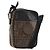 FENDI Borsa a Spalla Zucca in PVC e Pelle Marrone Argento 7VA456 Auth ka5128