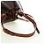 SAINT LAURENT Le Monogram Bucket Bag PVC Leather Brown Gold Auth 190129SAM Marrone D'oro - vista 7