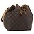 LOUIS VUITTON Borsa a tracolla Monogram Petit Noe M42226 LV Auth 188092 Monogramma