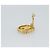 Orecchini CHANEL Metallo Tonalità Oro CC Auth 189402M - vista 5