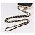 CHANEL Matelasse Chain Shoulder Bag Lamb Skin Black Gold CC Auth 191542SM Nero D'oro - vista 7