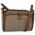 Céline Borsa a Spalla CELINE in Tela Macadam PVC Beige Oro Auth mr2636 D'oro