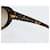 Occhiali da sole PRADA in plastica marrone e oro Auth BA14042 D'oro - vista 12