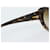 Occhiali da sole PRADA in plastica marrone e oro Auth BA14042 D'oro - vista 13