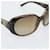 Occhiali da sole PRADA in plastica marrone e oro Auth BA14042 D'oro - vista 8