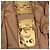 Borsa a mano Miu Miu Matelasse in pelle beige oro Auth 191692A D'oro - vista 14